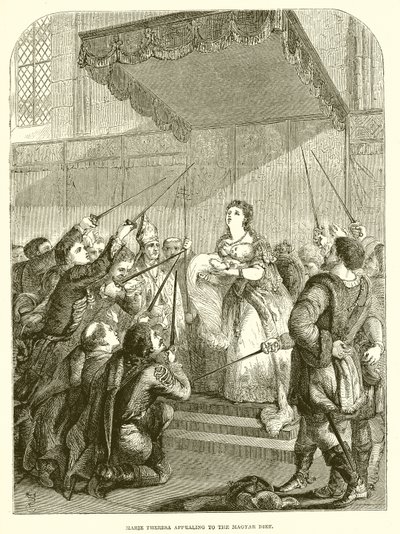 Marie Theresa appellerer til Magyar-dietten av English School
