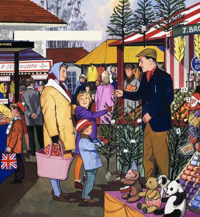 Market Trader av English School