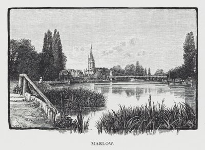 Marlow (gravering) av English School