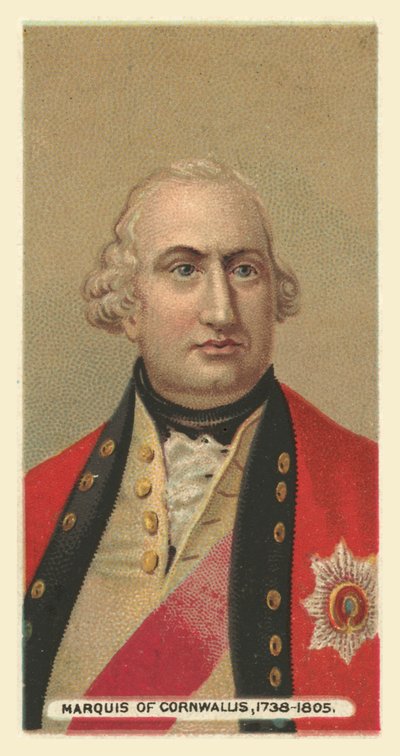Markien av Cornwallis av English School
