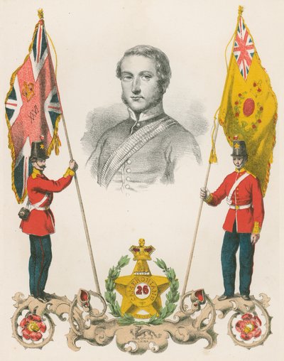 Marquis von Dalhousie, verstorbener Oberst der 26. Cameronians von English School