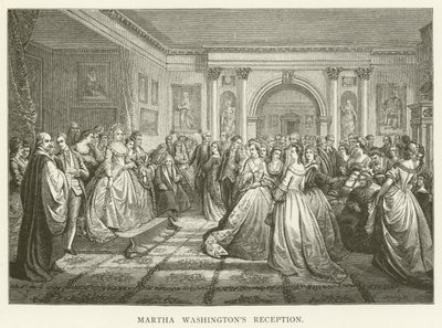 Martha Washingtons resepsjon av English School