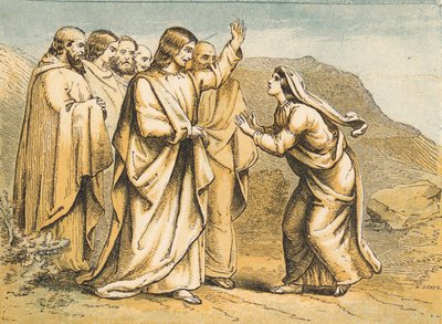 Marta møter Jesus etter Lasarus