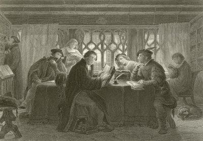 Martin Luther leser Bibelen av English School