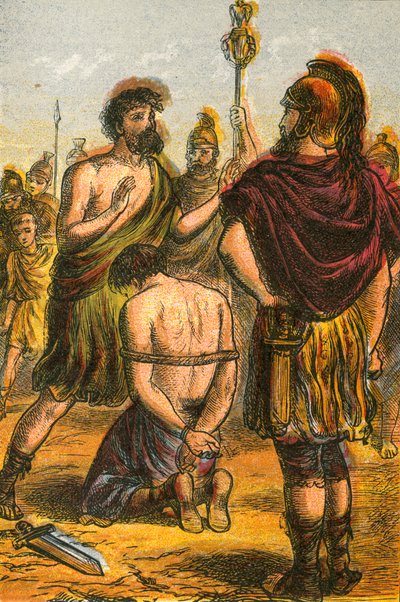 Martyrium av St Alban av English School