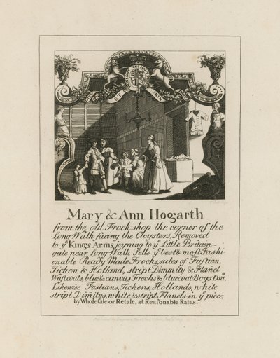 Mary og Ann Hogarth av English School