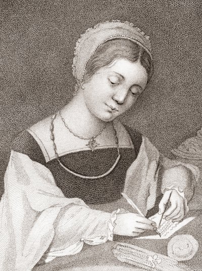 Mary, dronning av skottene av English School