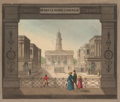 Marylebone kirke av English School