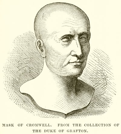 Maske av Cromwell av English School