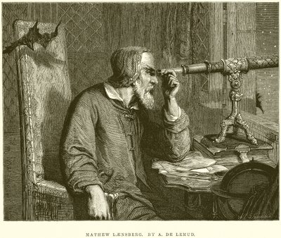 Mathew Laensberg. Av A. de Lemud av English School