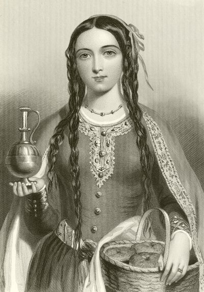 Matilda av Skottland, dronning av kong Henry I av English School