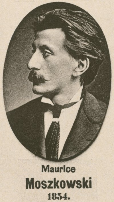 Maurice Moszkowski (gravyr) av English School
