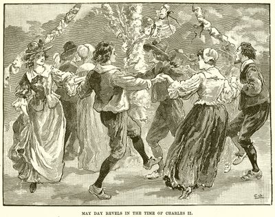 1. mai nyter Charles IIs tid av English School