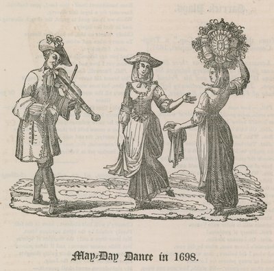 1. mai-dans i 1698 av English School