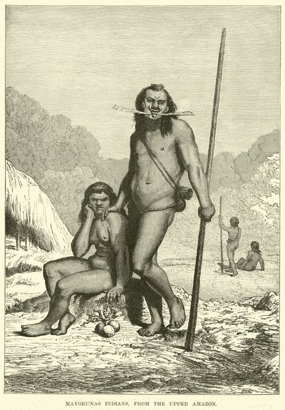 Mayorunas-indianere, fra øvre Amazonas av English School