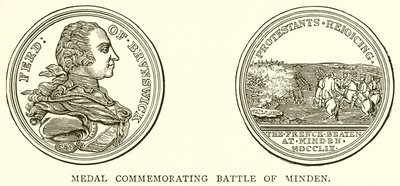 Medalje til minne om Battle of All av English School