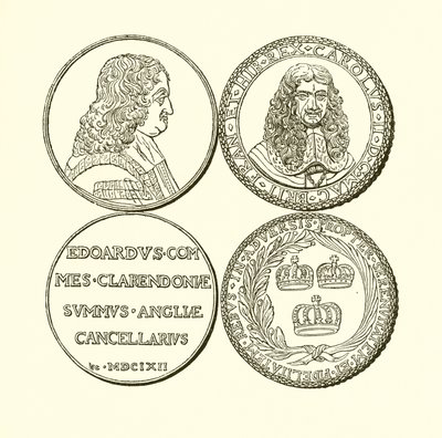 Medal of Clarendon og medalje til minne om restaureringen av English School