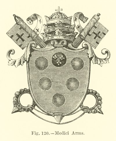 Medici Arms av English School