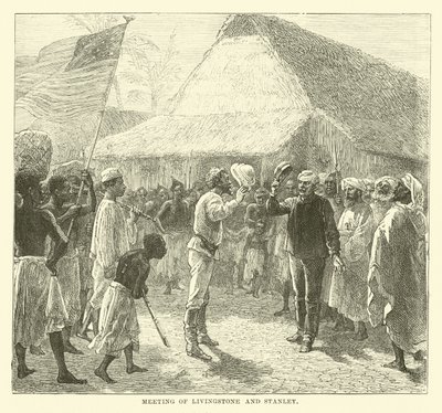 Treffen von Livingstone und Stanley von English School