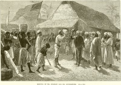 Møte mellom Mr. Stanley og Dr. Livingstone av English School