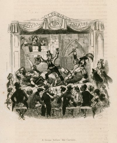 Melodrama im Royal Victoria Theater von English School
