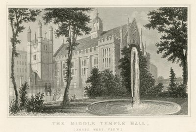 Middle Temple Hall av English School