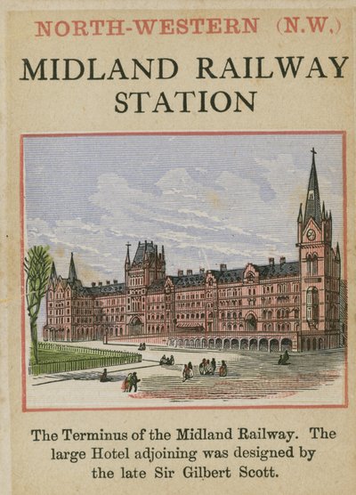 Midland jernbanestasjon, St Pancras, London av English School