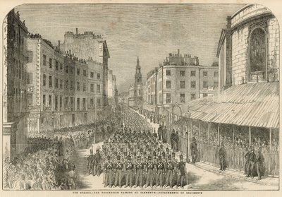 Militærparade på Stranden av English School