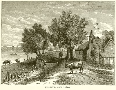 Millbank, rundt 1800 av English School