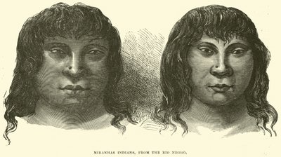 Miranhas indianere, fra Rio svart av English School