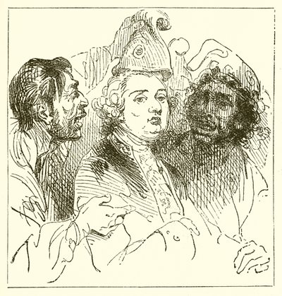 Håner Ludvig XVI av English School