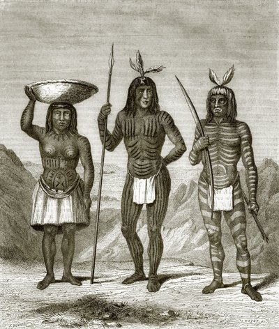 Mohave-indianere av English School