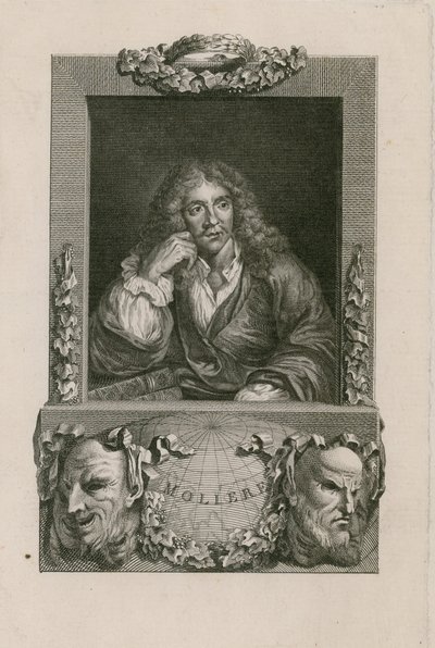 Moliere (Jean-Baptiste Poquelin) av English School