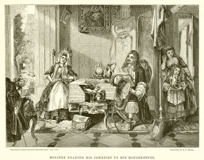 Moliere leser komediene sine for husholdersken sin av English School