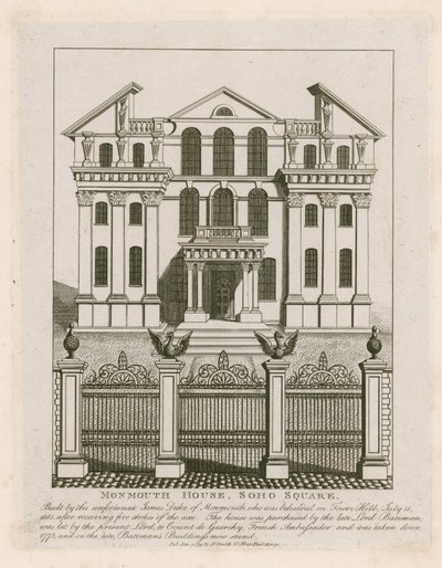 Monmouth House, Soho Square av English School