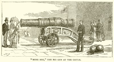 Mons Meg, den store pistolen på slottet av English School