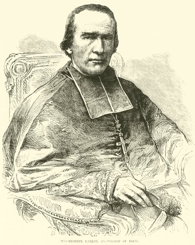 Monseigneur Darboy, erkebiskop av Paris, mars 1871 av English School
