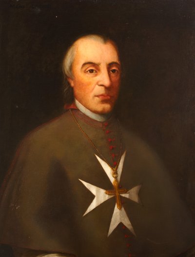 Monsignor Vincenzo Labini, biskop av Malta, 1798 av English School