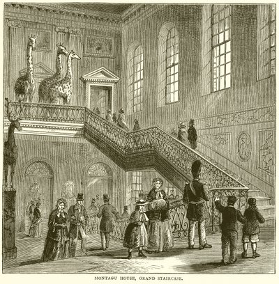 Montagu House, Grand Staircase av English School