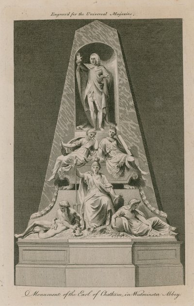 Monument til jarlen av Chatham av English School