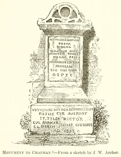 Monument til Chapman av English School