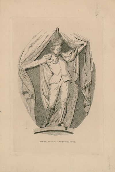 Monument til David Garrick av English School