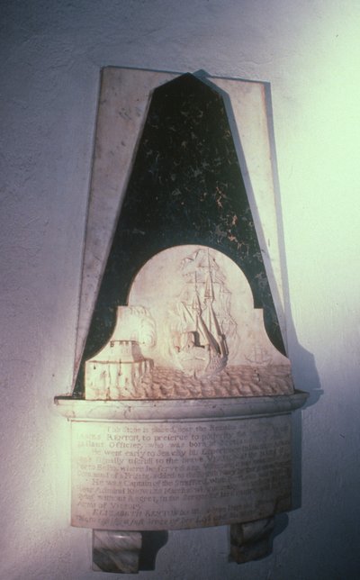 Monument til James Renton av English School