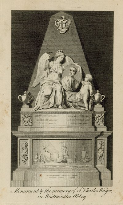 Monument til minnet om Charles Wager av English School