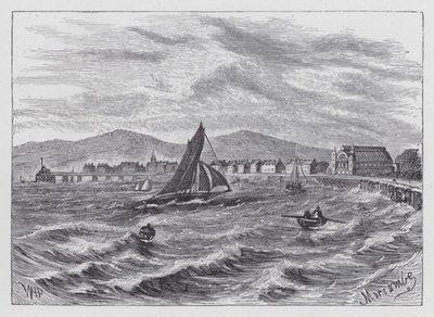 Morecambe (gravering) av English School