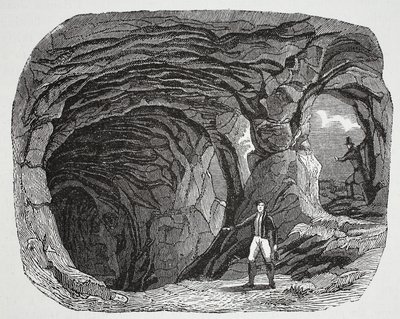 Mortimers Hole, Nottingham Castle av English School