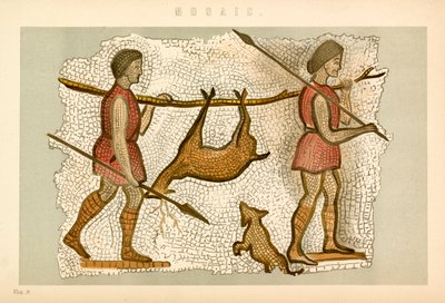 Mosaikk (fargelitografi) av English School