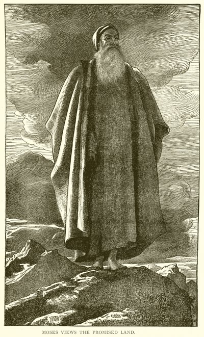Moses ser på det lovede land av English School