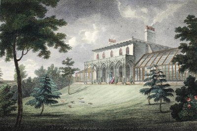 Mount Ararat, Wimbledon, pub. c1828. av English School