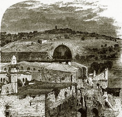 Oljeberget fra Jerusalem av English School